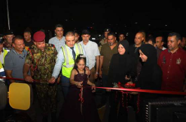The Governor of Wasit and members of Parliament inaugurated the Tamooz Corniche project in the city of Kut