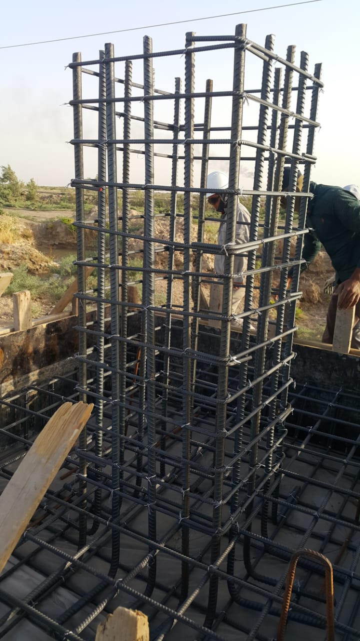 Concrete civil works in the Majnoon, Bazargan and Halfaya oil fields