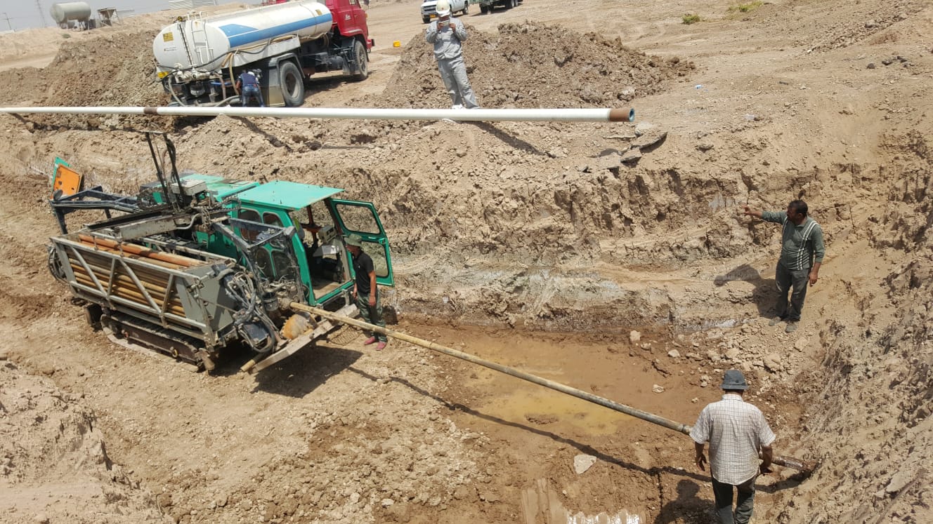 Hidden drilling in the Majnoon, Bazargan, and Halfaya oil fields
