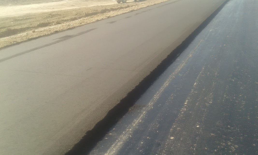 Asphalt paving and planning in the Majnoon, Bazargan and Halfaya oil fields