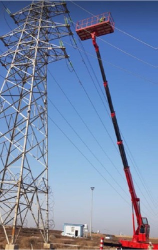 Burj Al Arab Company's Electric work in the Maysan and Basra governorates,  Wasit, in the oil fields